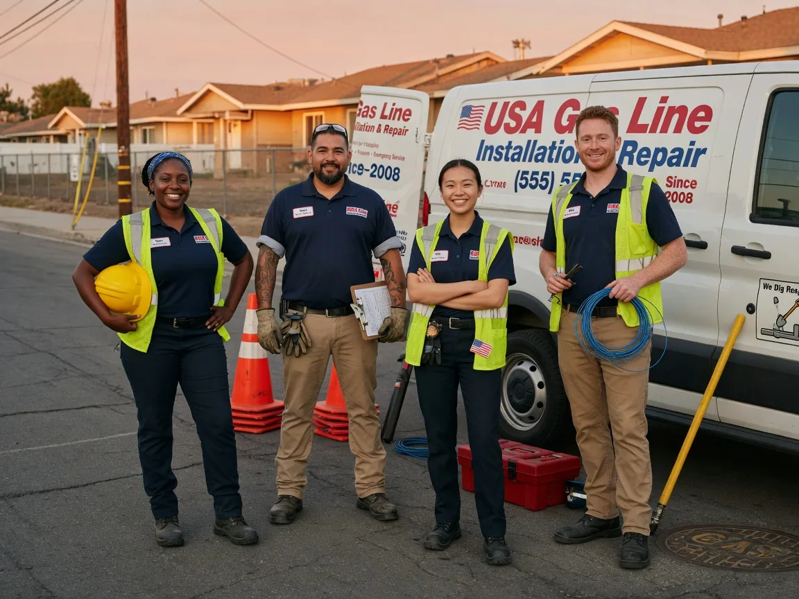 Gas Line Installation company in Gaines, PA